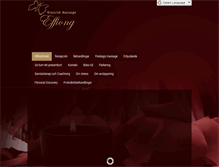 Tablet Screenshot of effiongmassage.se